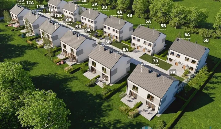 bliźniak, 5 pokoi Stefanowo