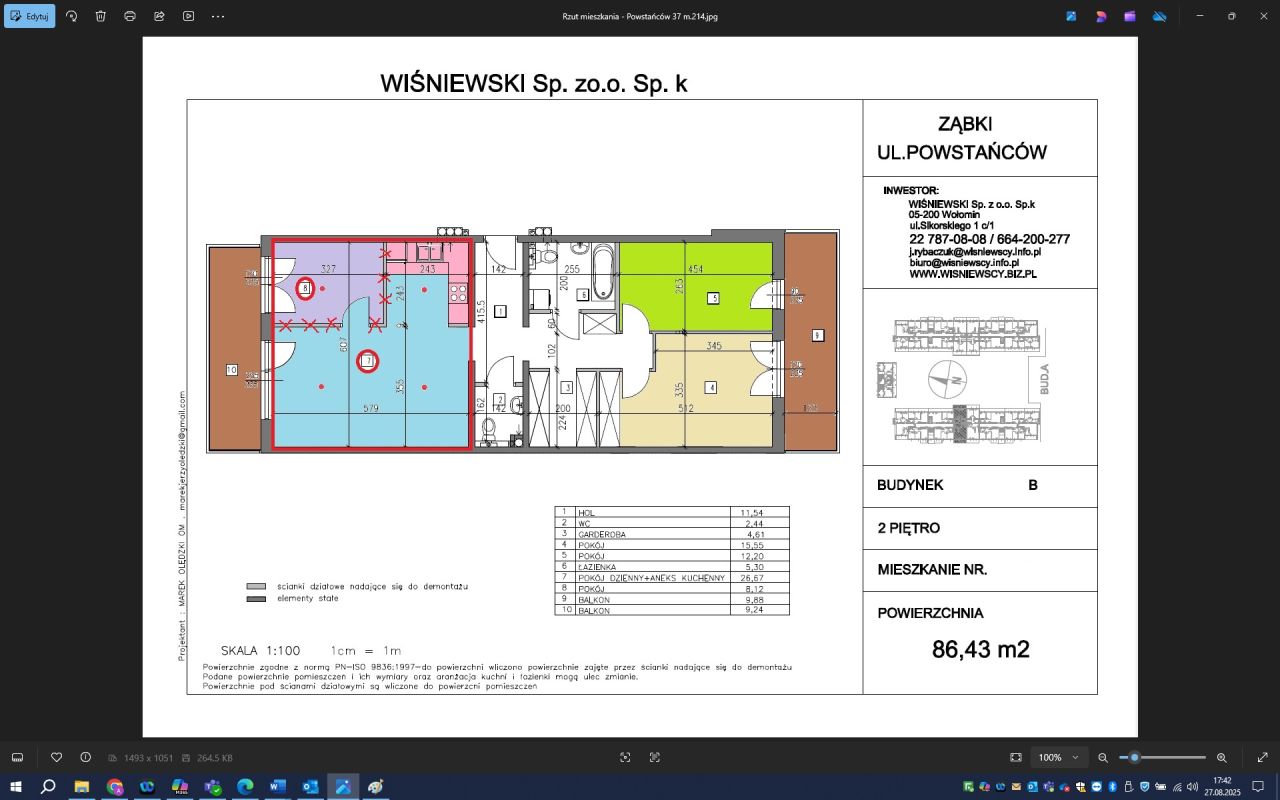 Mieszkanie 3-pokojowe Ząbki, ul. Powstańców. Zdjęcie 48