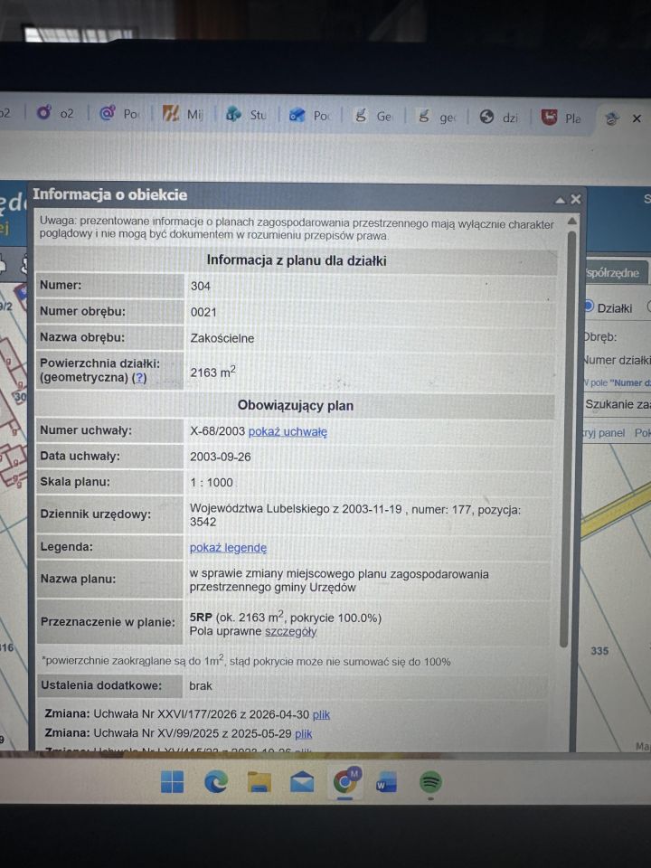 Działka budowlana Zakościelne. Zdjęcie 3