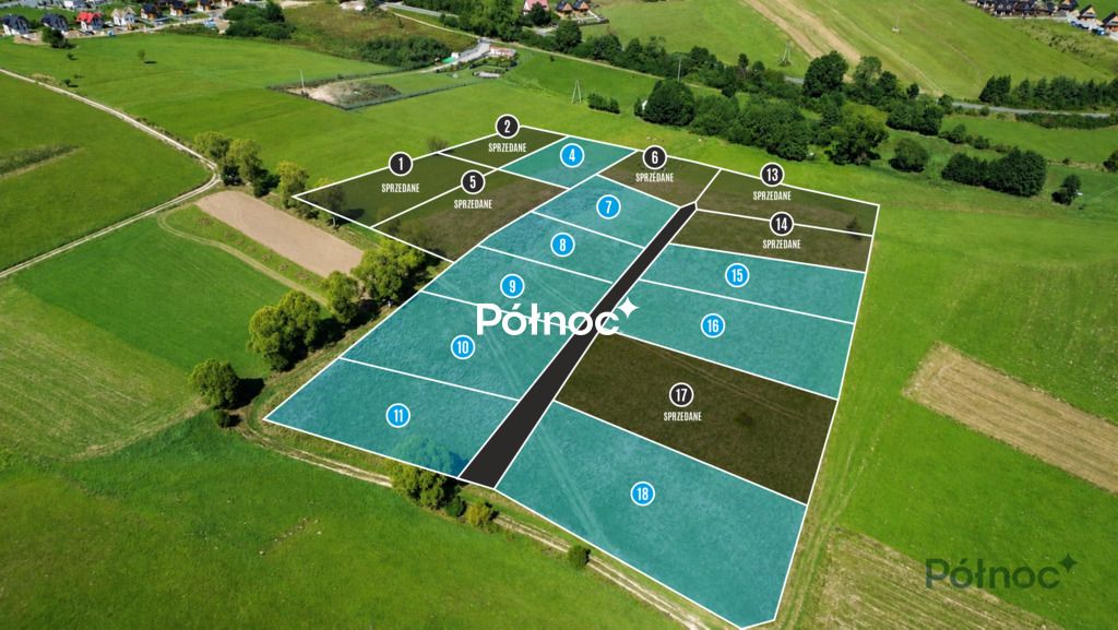 Działka budowlana Falsztyn, ul. Ogrodowa. Zdjęcie 2