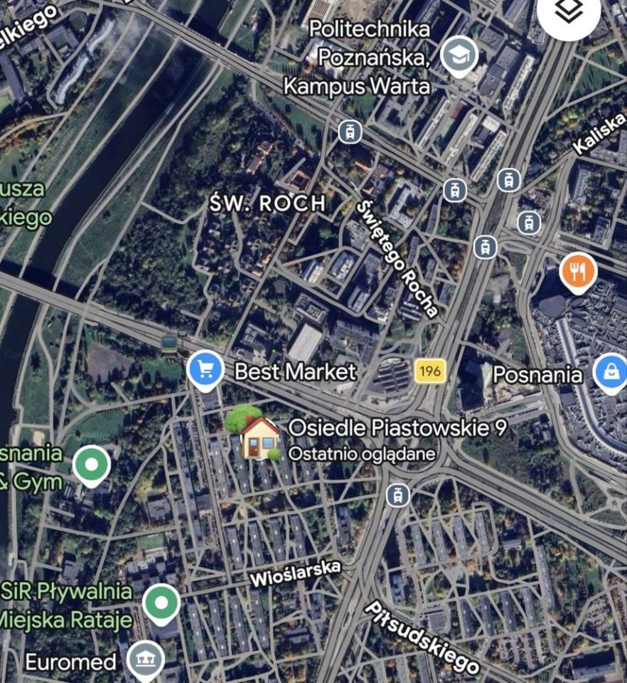 Mieszkanie 2-pokojowe Poznań Rataje, os. Piastowskie. Zdjęcie 8