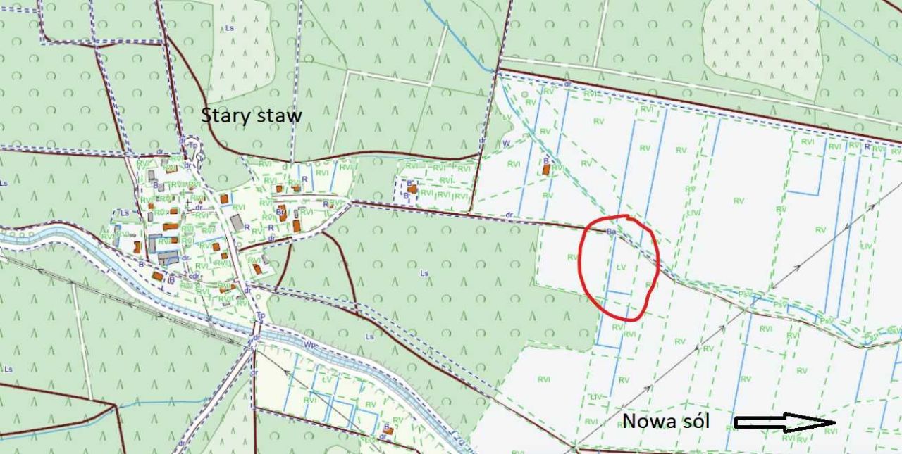 Działka rolna Stary Staw. Zdjęcie 3
