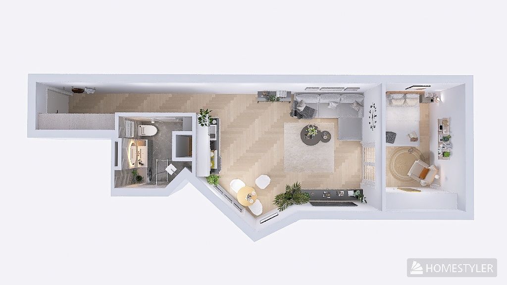 Mieszkanie 2-pokojowe Szczecin, al. Papieża Jana Pawła II. Zdjęcie 10