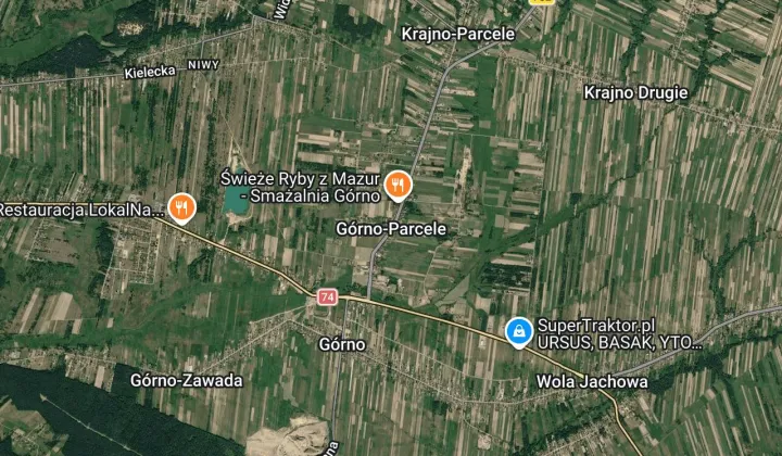 Działka budowlana Górno-Parcele