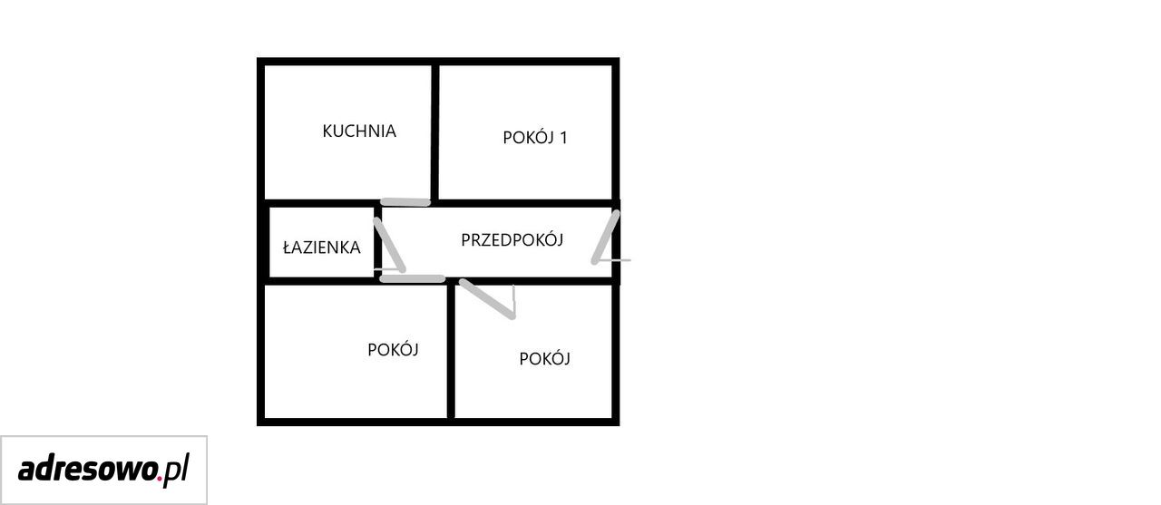 Mieszkanie 3-pokojowe Smołdzino. Zdjęcie 9