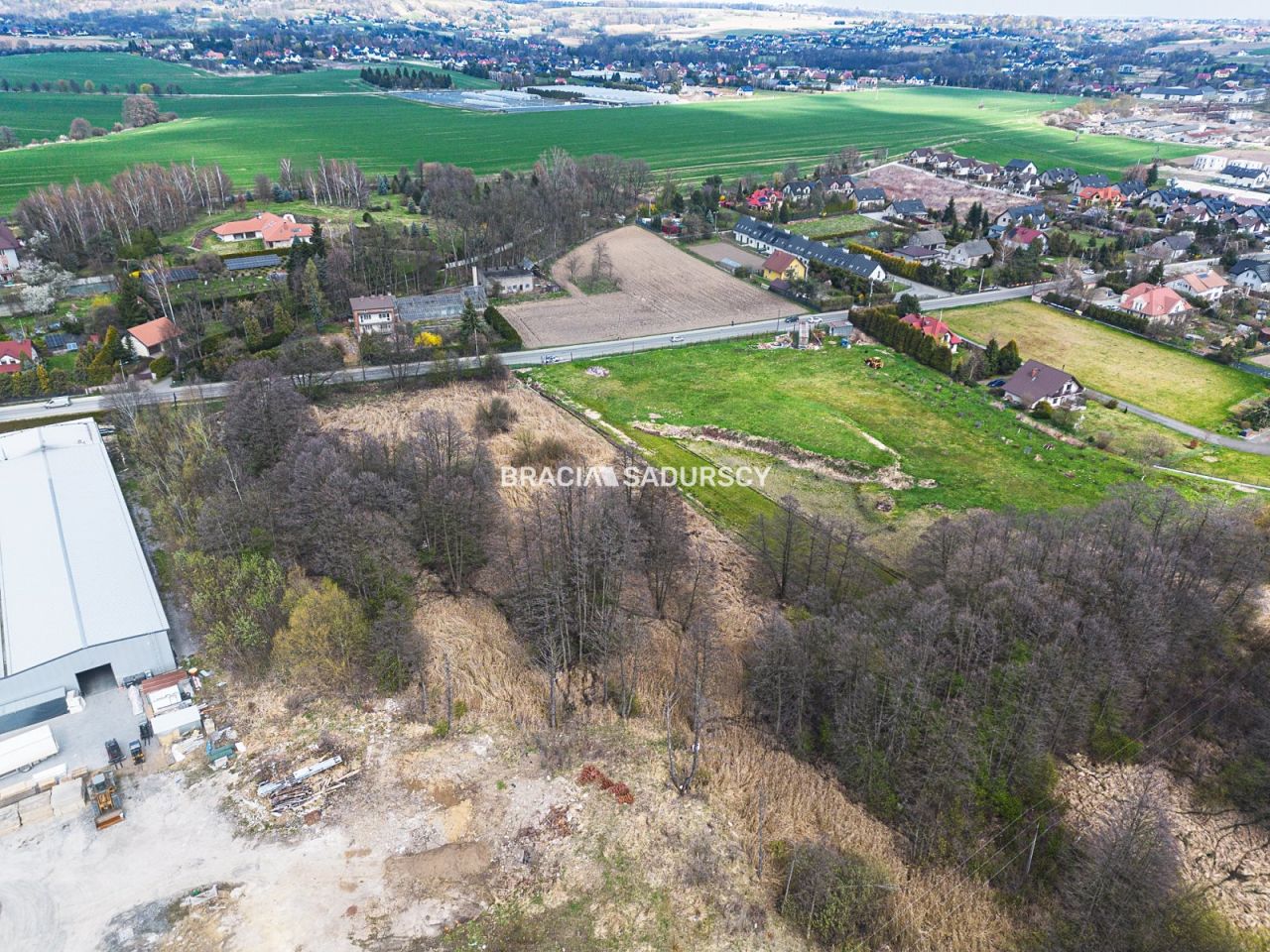 Działka inwestycyjna Brzezie, ul. Szlachecka. Zdjęcie 18