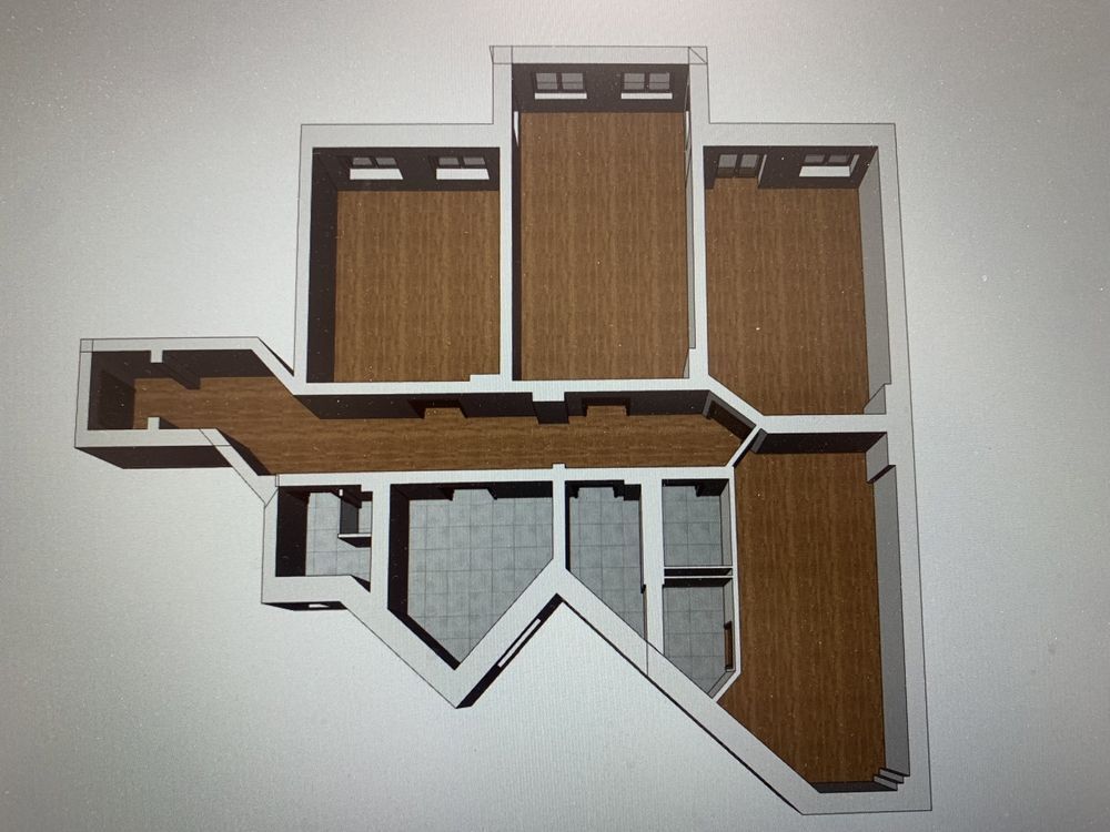 Mieszkanie 4-pokojowe Szczecin Centrum, ul. Stanisława Żółkiewskiego. Zdjęcie 2