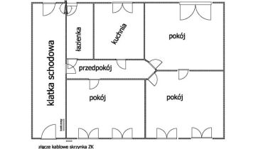 Mieszkanie 3-pokojowe Stargard Centrum, ul. Mikołaja Reja