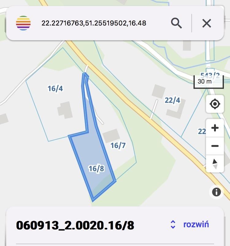 Działka rolno-budowlana Wojciechów-Kolonia Piąta