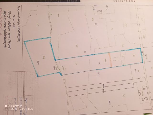 Działka rolno-budowlana Halinin. Zdjęcie 1