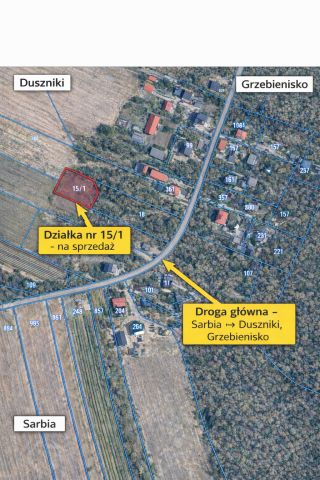 Działka budowlana Mieściska, Mieściska 15/1. Zdjęcie 1