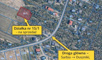 Działka budowlana Mieściska, Mieściska 15/1