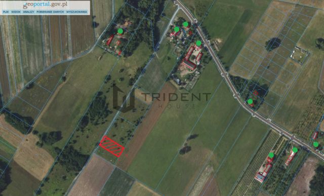 Działka budowlana Budy Ciepielińskie. Zdjęcie 1