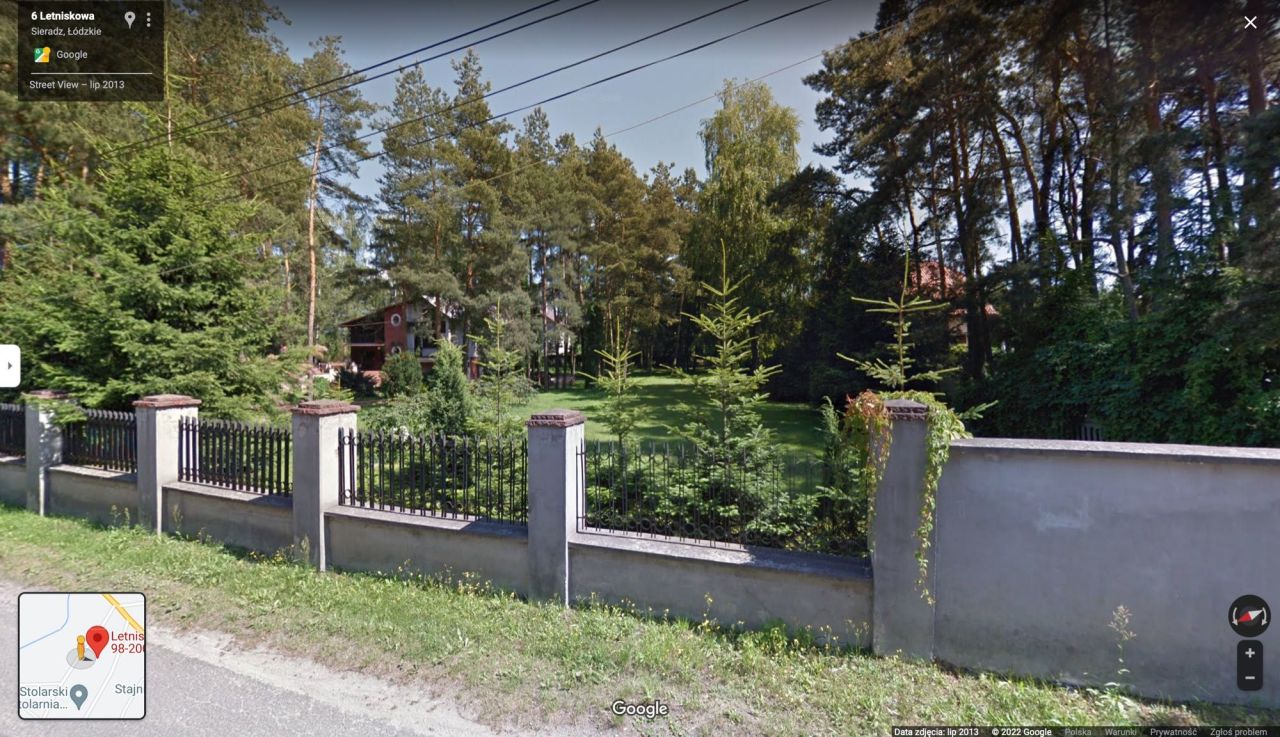 Działka budowlana Sieradz, ul. Letniskowa
