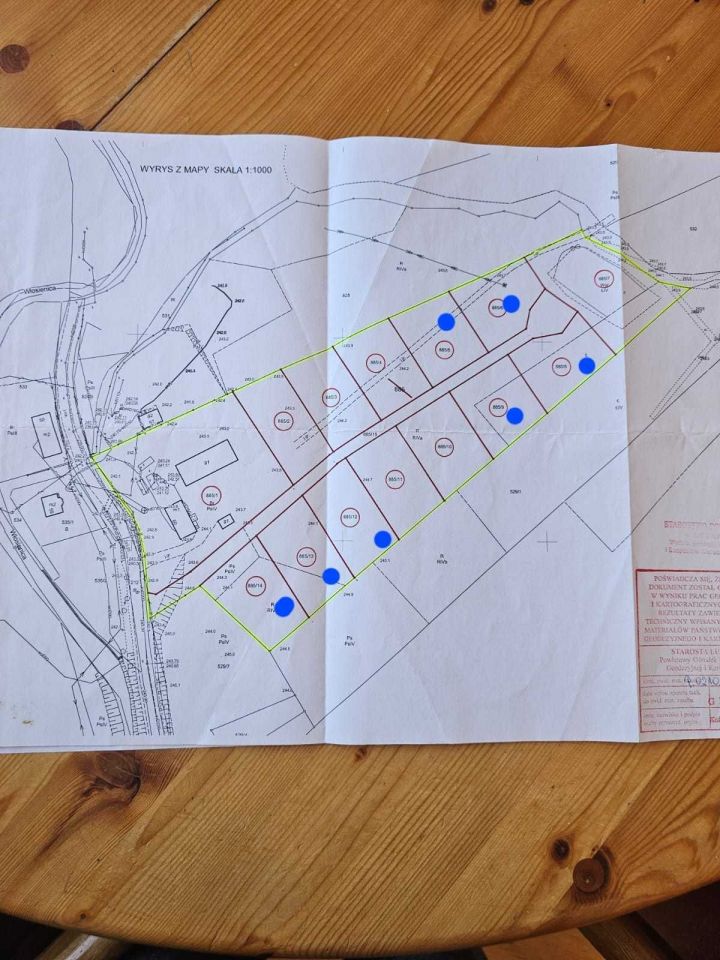 Działka budowlana Włosień. Zdjęcie 2