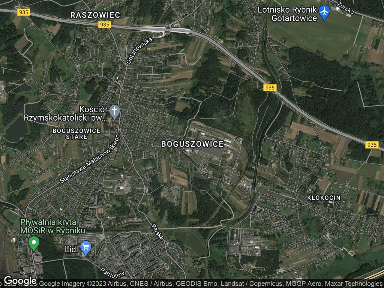 Działka rekreacyjna Rybnik Boguszowice