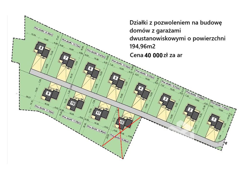 Działka budowlana Rzeszów, ul. ks. bpa Antoniego Betańskiego. Zdjęcie 9