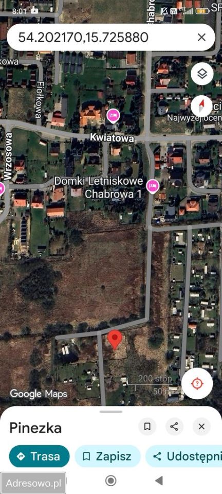 Działka rekreacyjna Sianożęty, ul. Chabrowa. Zdjęcie 3