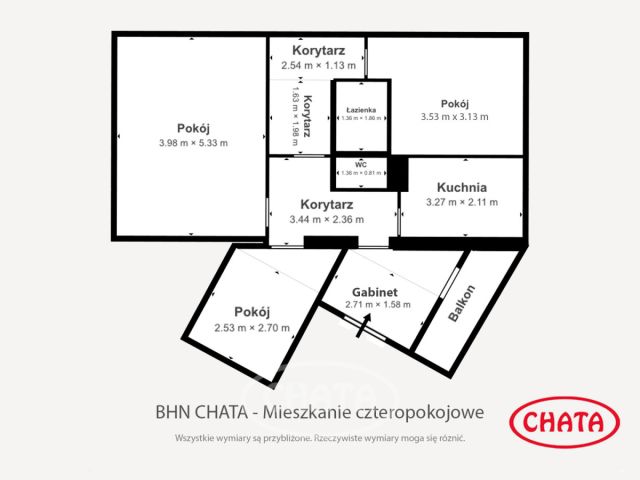 Mieszkanie 3-pokojowe Wrocław Fabryczna, ul. Strzegomska. Zdjęcie 22
