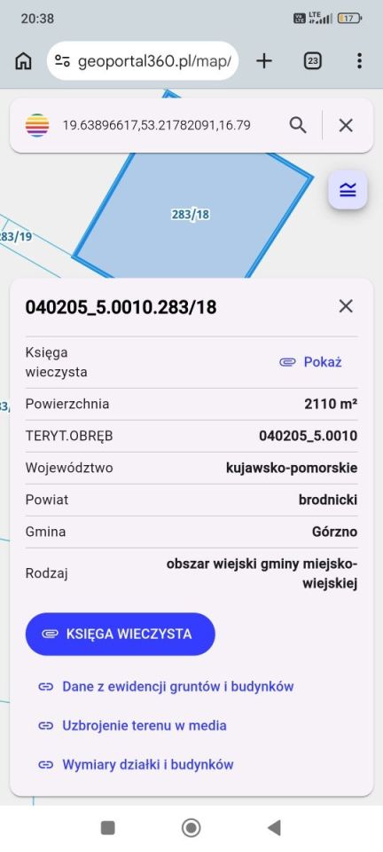 Działka budowlana Zaborowo. Zdjęcie 7