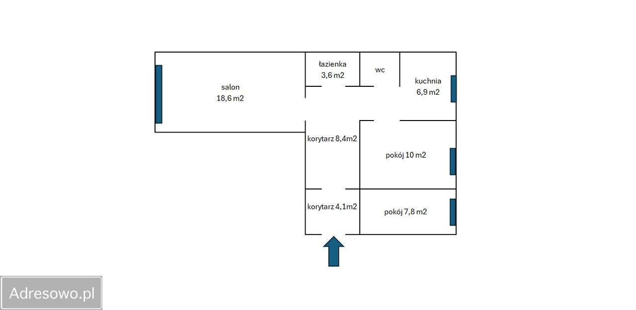 Mieszkanie 3-pokojowe Sosnowiec Kazimierz, ul. Wagowa. Zdjęcie 15