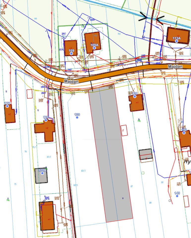 Działka budowlana Zamość Majdan, ul. Majdan. Zdjęcie 5
