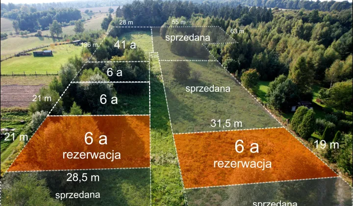 Działka budowlana Domaniewice Psiarskie