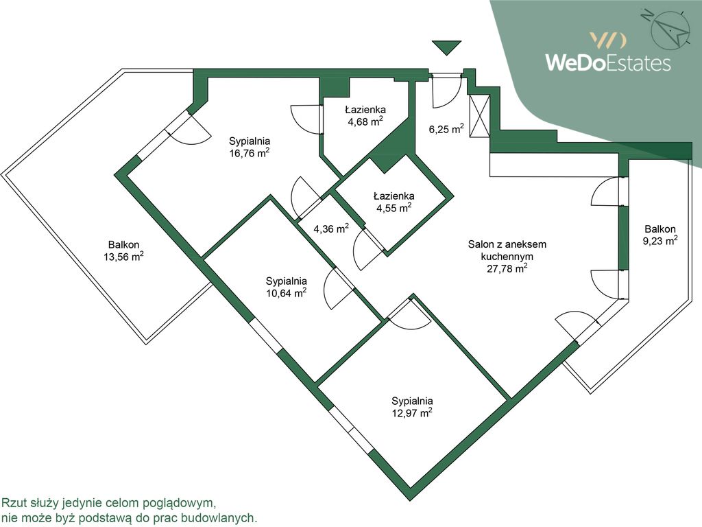 Mieszkanie 4-pokojowe Warszawa Bemowo, ul. Marynin. Zdjęcie 20