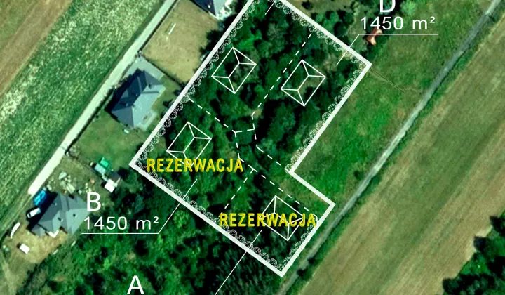 Działka budowlana Wyględy, ul. Majowa