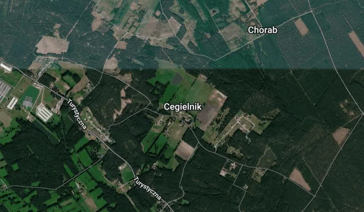 Działka inwestycyjna Cegielnik