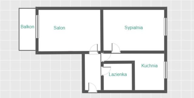 Mieszkanie 2-pokojowe Łódź Karolew, ul. Wioślarska. Zdjęcie 8