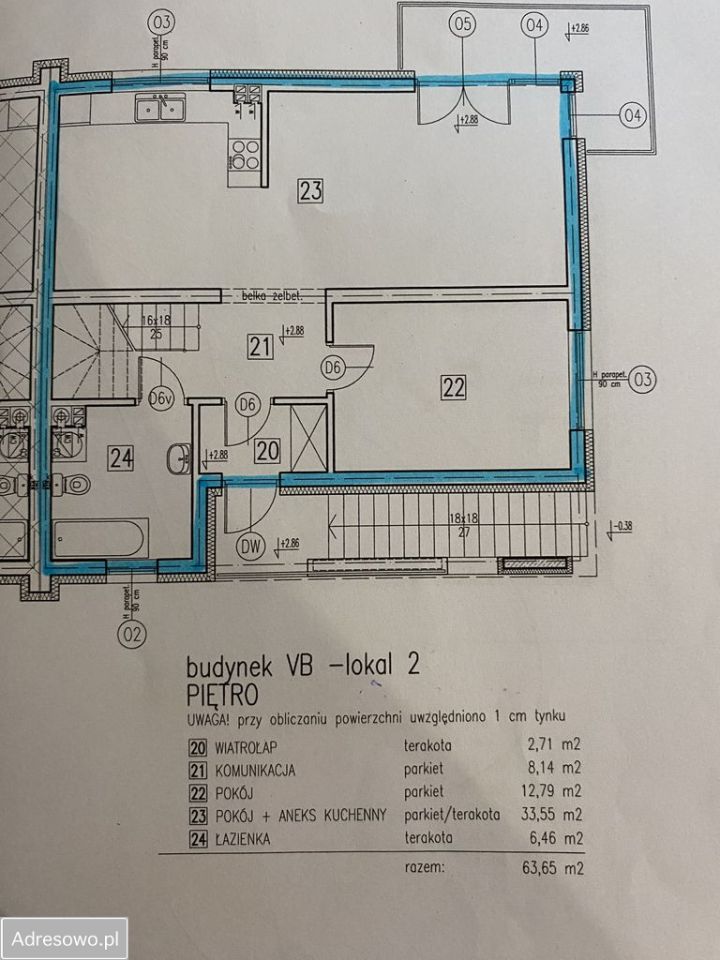 Mieszkanie 5-pokojowe Marki, ul. Leopolda Lisa-Kuli. Zdjęcie 20