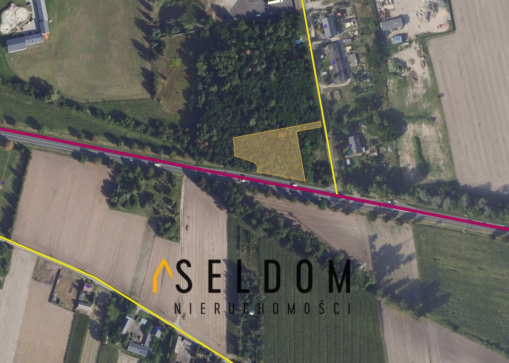 Działka inwestycyjna Cienin Zaborny