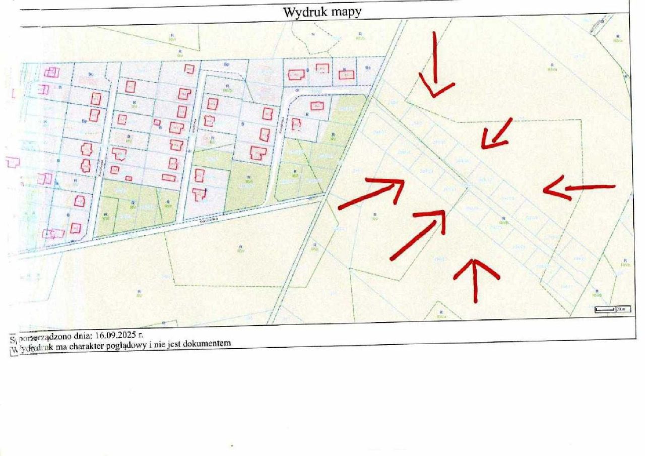 Działka budowlana Wudzyn