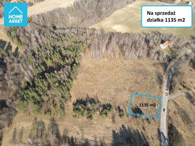 Działka budowlana Ełganowo, ul. Asfaltowa. Zdjęcie 1