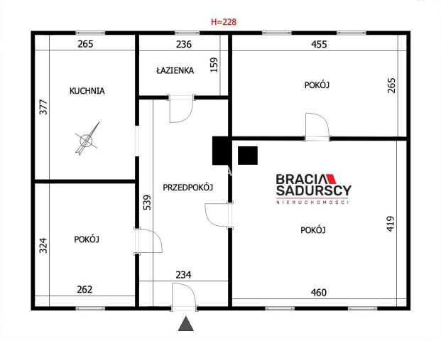 dom wolnostojący, 3 pokoje Siepraw. Zdjęcie 39