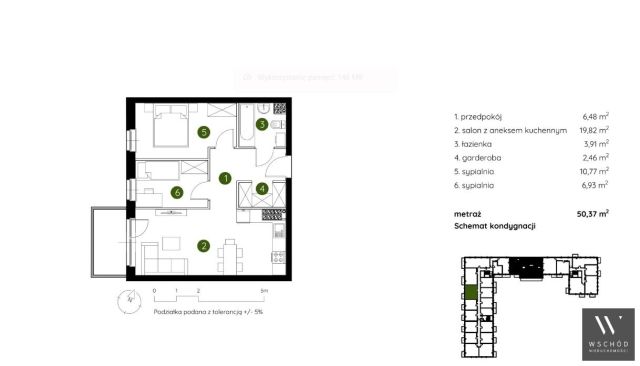 Mieszkanie 3-pokojowe Kraków Prądnik Biały. Zdjęcie 4