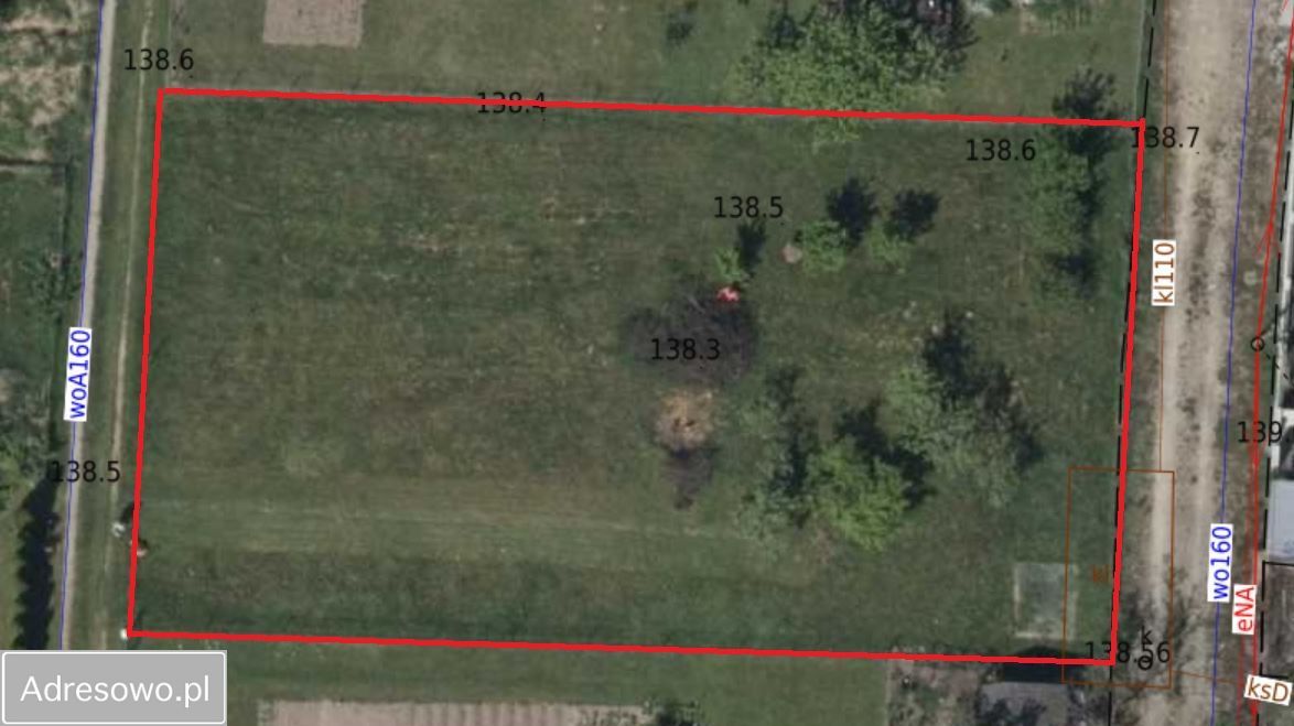 Działka budowlana Wysoka. Zdjęcie 2