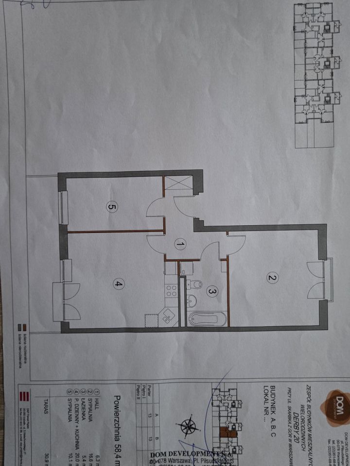 Mieszkanie 3-pokojowe Warszawa Białołęka, ul. Skarbka z Gór. Zdjęcie 9