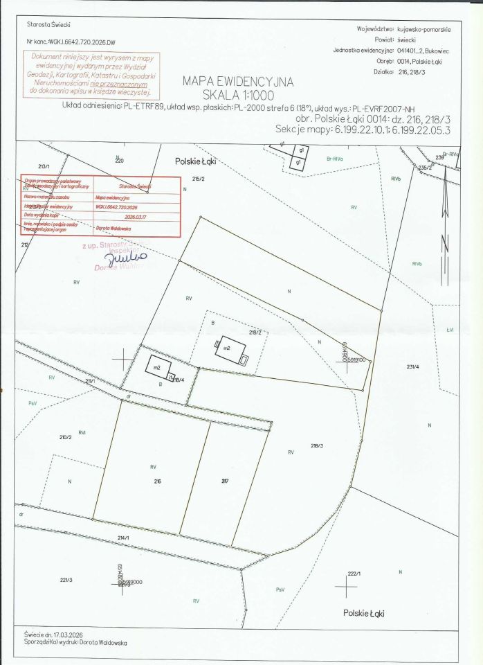 Działka budowlana Polskie Łąki. Zdjęcie 1