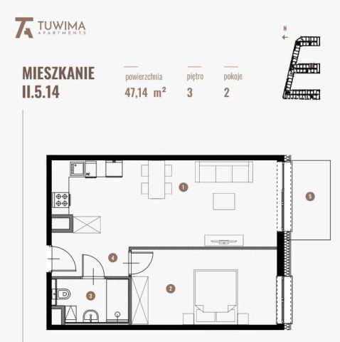 Mieszkanie 2-pokojowe Łódź Widzew, ul. Juliana Tuwima. Zdjęcie 10
