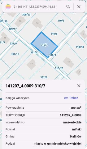 Działka budowlana Halinów, ul. Baśniowa. Zdjęcie 1