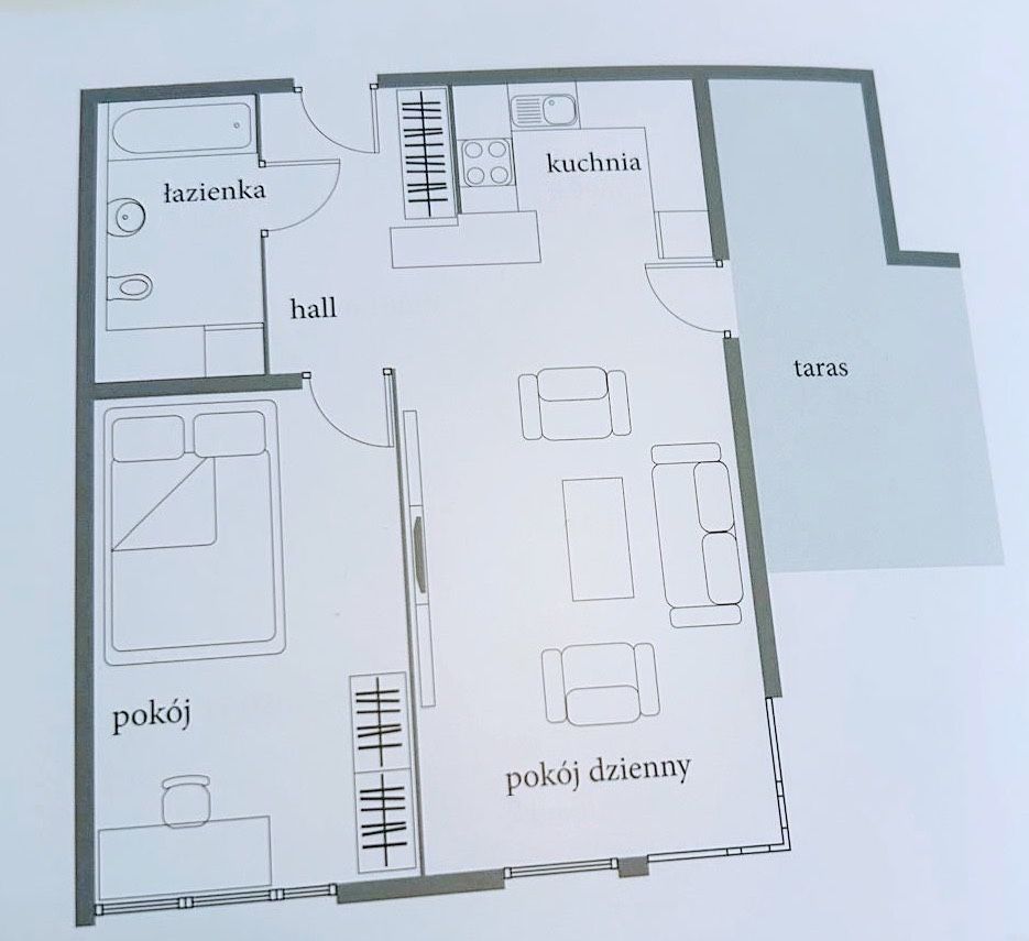 Mieszkanie 2-pokojowe Katowice Ligota. Zdjęcie 5