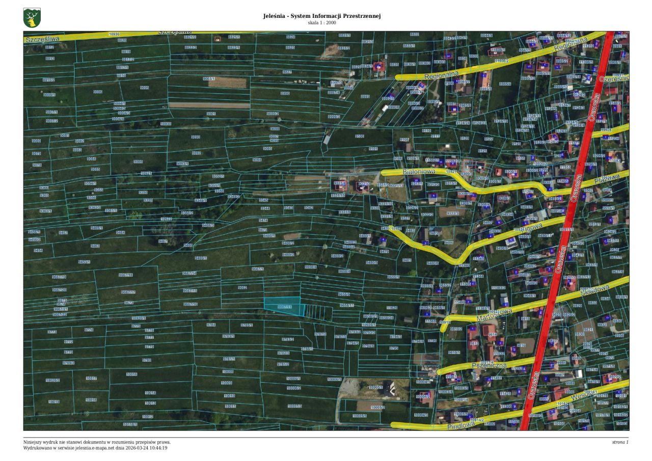 Działka budowlana Jeleśnia, ul. Martoszowa. Zdjęcie 2