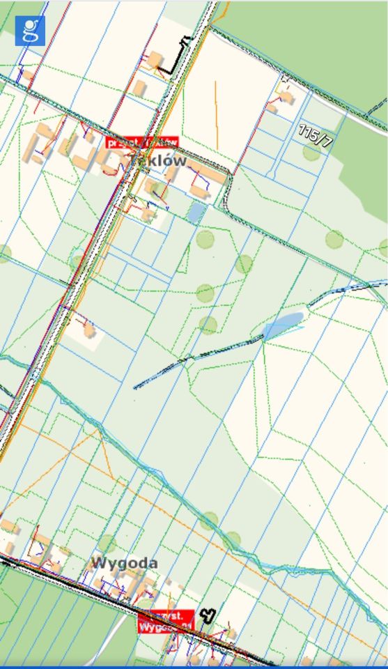 Działka budowlana Teklów. Zdjęcie 4