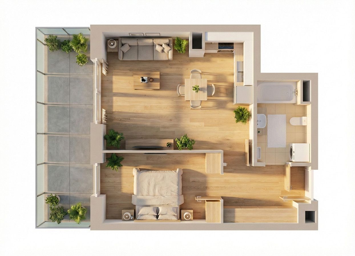 Mieszkanie 2-pokojowe Warszawa Włochy, al. Krakowska. Zdjęcie 9