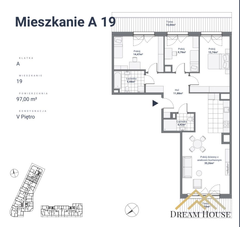 Mieszkanie 4-pokojowe Gdynia Śródmieście, ul. św. Piotra. Zdjęcie 21