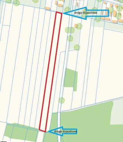 Działka rolna Bronka. Zdjęcie 1