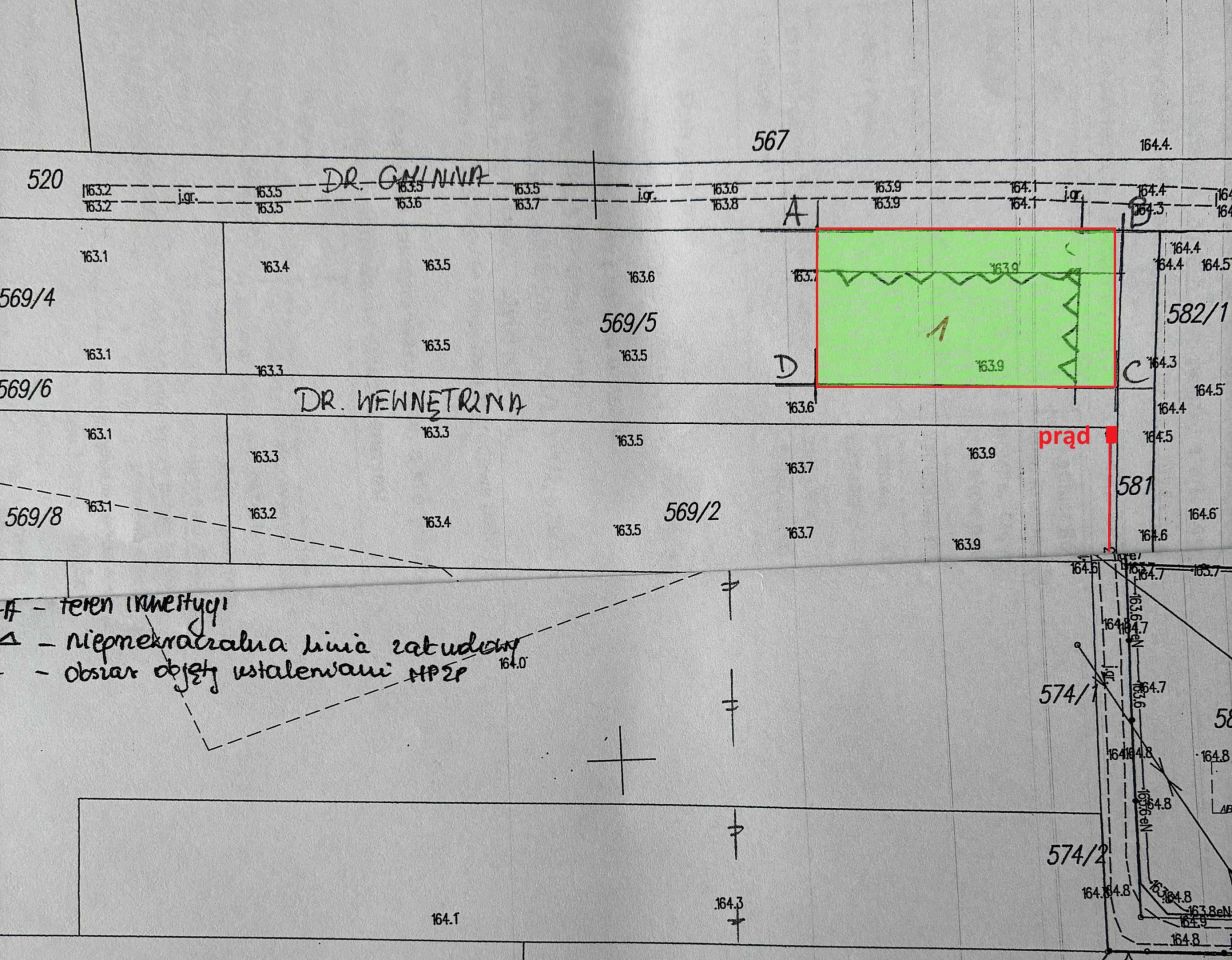 Działka budowlana Krasne. Zdjęcie 3