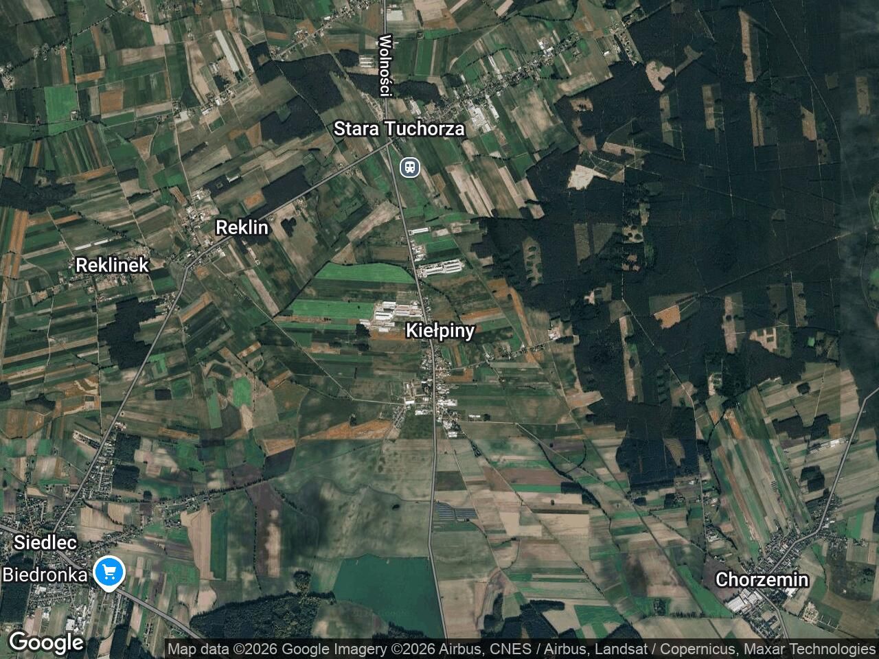 Działka rolna Kiełpiny. Zdjęcie 1